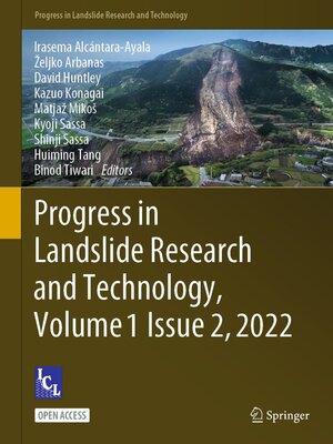 cover image of Progress in Landslide Research and Technology, Volume 1 Issue 2, 2022